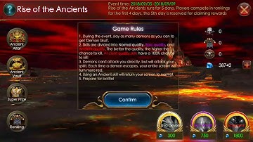 Rise of Ancients events-legacy of discord