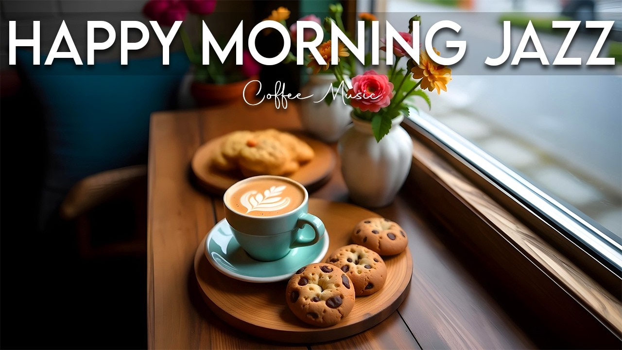 Happy Morning Jazz Music ☕ Bossa Nova Relaxing Study Music for Focus & Spring Mood