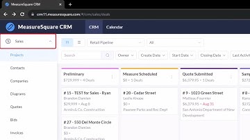 How to Track Projects using Pipelines and Stages in MeasureSquare CRM
