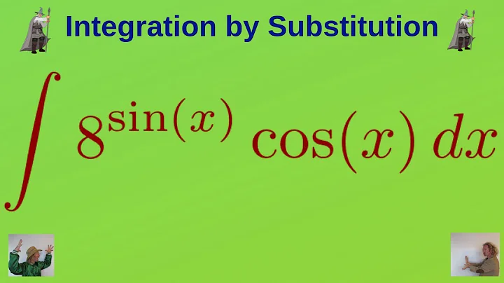 Indefinite Integral of (8^sin(x))*cos(x) with u-substitution