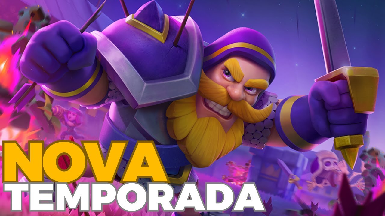 NOVA TEMPORADA NO CLASH ROYALE 