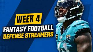 Information Fantasy Football Defense Streamers Week 4: Jaguars DST Leads the Rankings Update