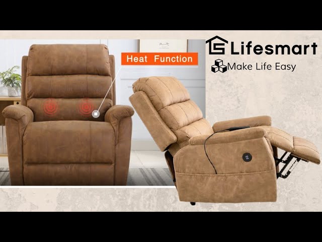 9181 Three Motor Power Recliner with Lumbar Support(Lay Flat)