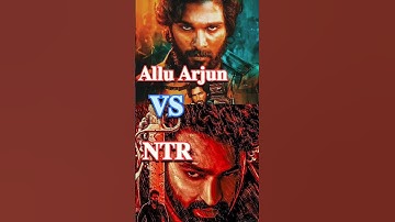 Allu Arjun 🆚 NTR Comparison💥 🥵#alluarjun#ntr#vs#comparison#shorts#trending#viralshort#pushpa2#devara