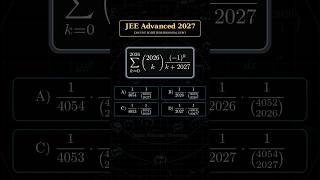 JEE Advanced 2027 | Binomial Theorem Practice 🪅