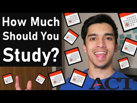 Vídeo: Quantas horas por dia devo estudar para o ACT?