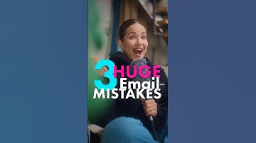 Terrible EMAIL mistakes copywriters and entrepreneurs make 💌