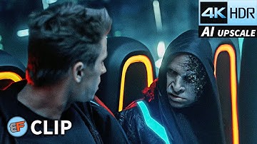 Sam Enters the Grid Scene | Tron Legacy (2010) IMAX 4K HDR Movie Clip