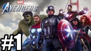 Marvel's Avengers Gameplay Walkthrough Part 1 - Full Game (No Commentary)