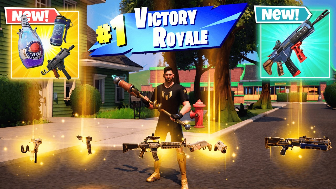 ALL MYTHIC GUNS IN FORTNITE! (NEW! Fortnite Chapter 7 Season 1)