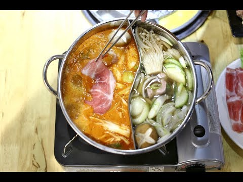 Seorae Korean Charcoal q Restaurant With 2 In 1 Jjigae Youtube