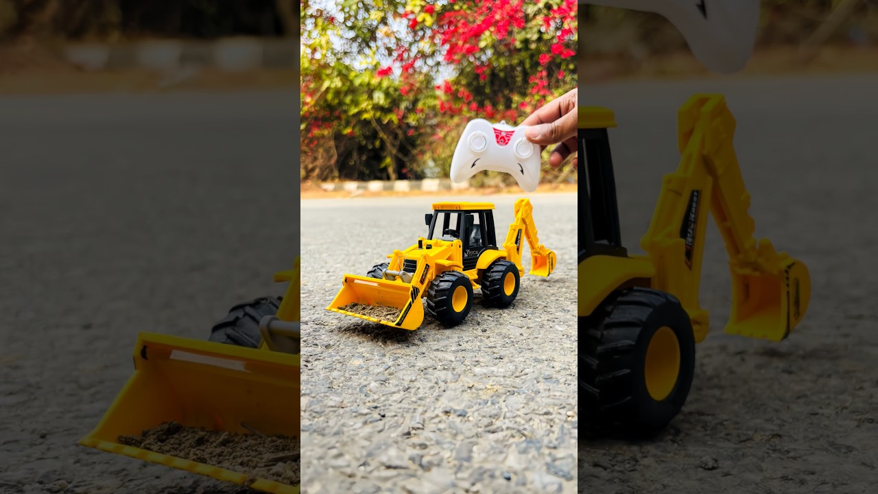 RC JCB Toy Remote Control Excavator Real Test 🔥🚜