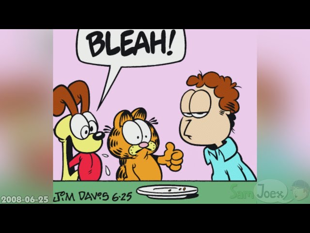 Microsoft Sam reads Funny Garfield Comics (Megasode 2): 337 MORE Classic Comics! class=