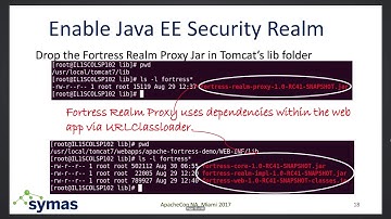 The Anatomy of a Secure Web App Using JavaEE, Spring Security and  Apache Fortress