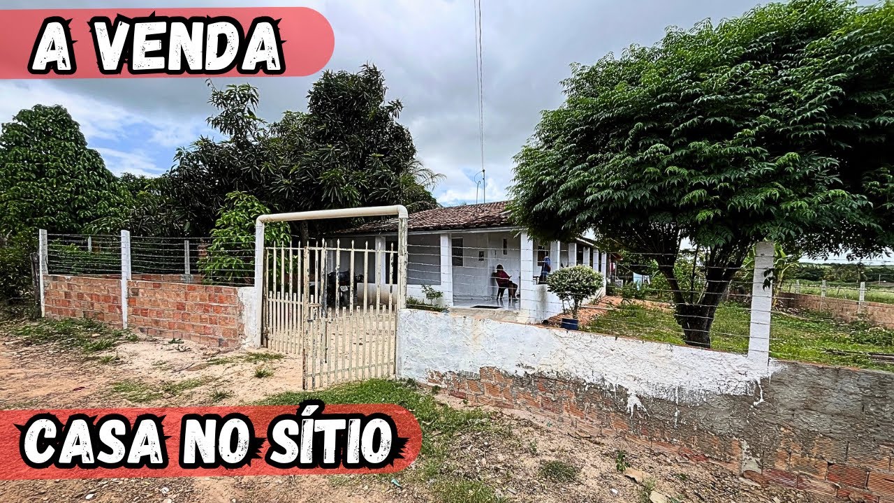 CASA NO SÍTIO A VENDA COM MUITAS FRUTEIRAS EM REGIÃO DE ÁGUA MINERAL FEIRA GRANDE-AL #sitio