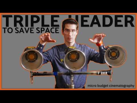 Triple Header To Save Space | Micro Budget Filmmaking