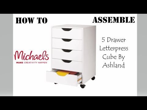 5 drawer shop chest michaels