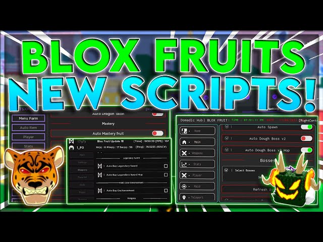 NEW] Blox Fruits Script Hack, BEST Auto Farms + Instant Mastery, Weapons  & More