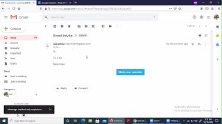 How to add Clickable 'Mark your Calendar' Button for event invites in Gmail | Mark your calendar
