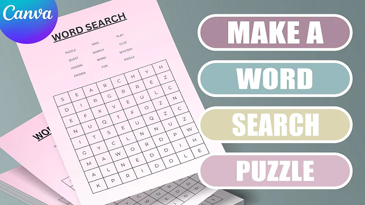 Design a Word Search puzzle