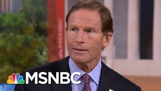 Sen. Richard Blumenthal: Donald Trump’s Playing From Vladimir Putin’s Playbook | Hardball | MSNBC screenshot 4
