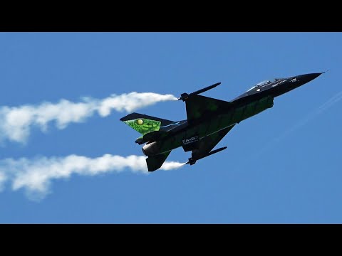 F-16 Dream Viper SOLO DISPLAY - Belgian Air Force