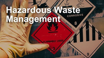 EcoBiz Training Series: Hazardous Waste Management