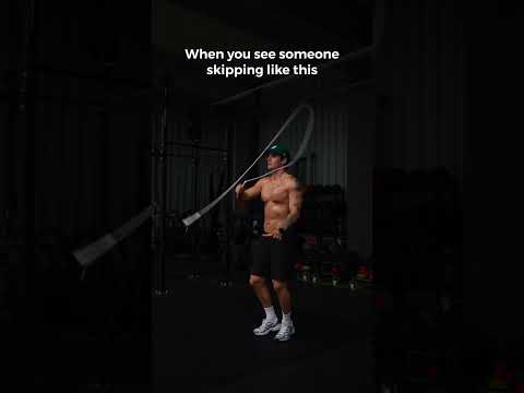 When you see someone skipping like this