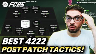 BEST META 4222 FORMATION AND CUSTOM TACTICS | FC 25 ULTIMATE TEAM