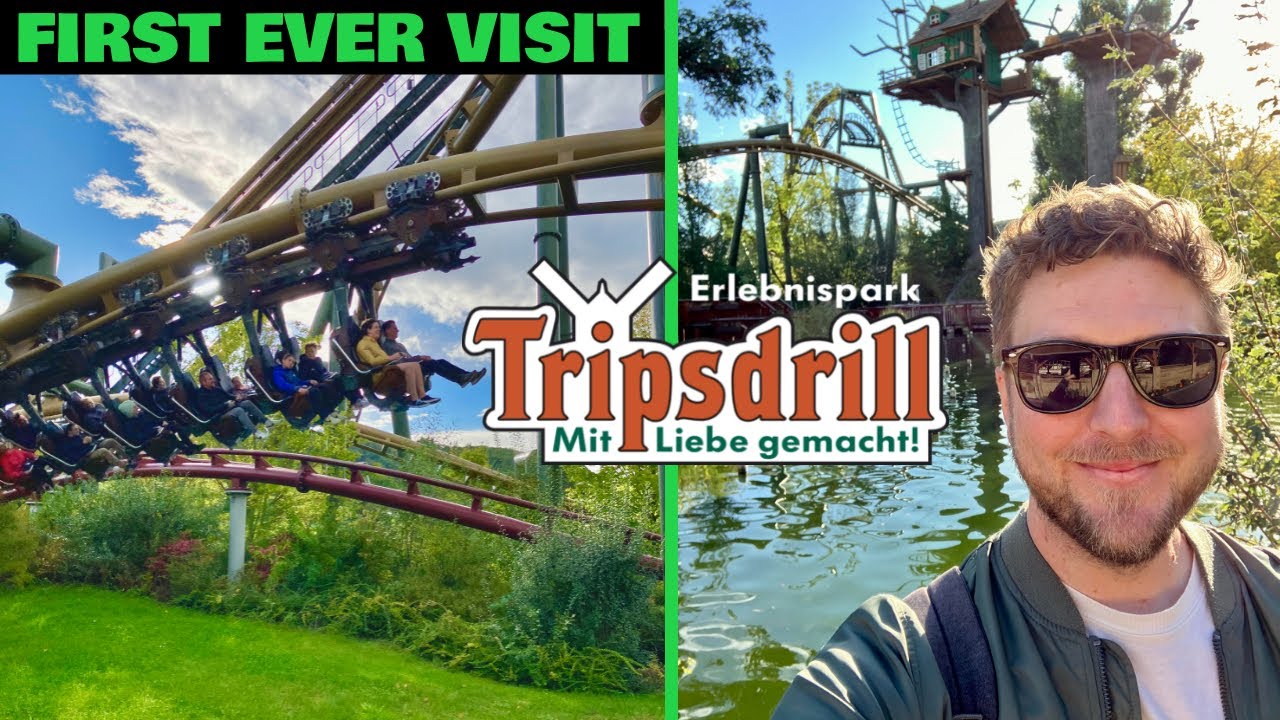 TRIPSDRILL FIRST EVER VISIT Vlog | One of Europe's Finest Theme Parks