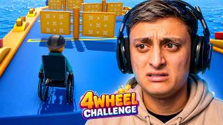 THE LADY LOST IT IN THE HARDEST WHEELCHAIR GAME IN THE WORLD!
