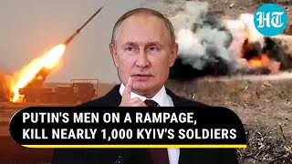 U.S.' Bradley, Howitzers Burn, Guided Bomb 'Rain' & More: Russia On Destruction Spree In Ukraine