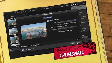How To Make Youtube Thumbnail In Final Cut Pro (Fastest Tutorial )