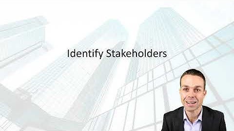 13.1 Identify Stakeholders | PMBOK Video Course