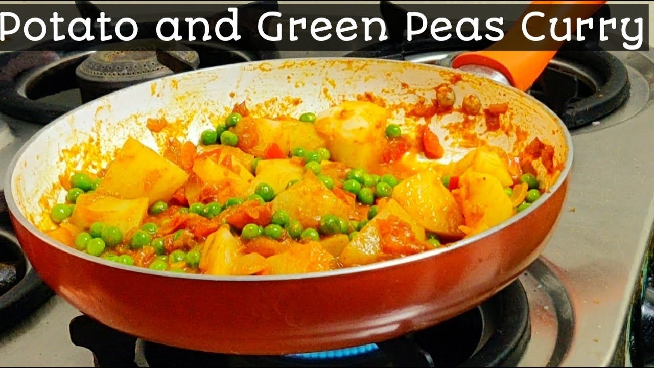 Potato and Green Peas Curry Aloo Matar Curry Oneplus Kitchen YouTube
