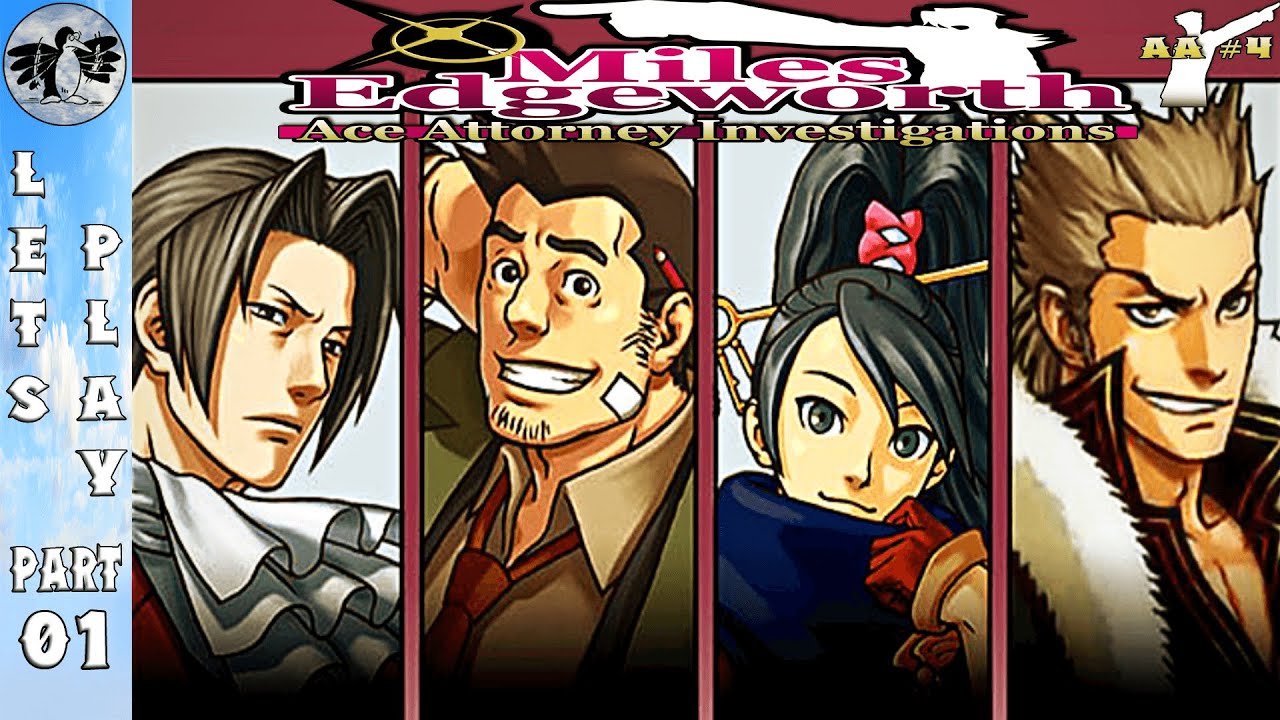 Ace Attorney Investigations 1 [Mobile] Miles Edgeworth (Blind) 