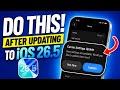 iOS 26.5 - Do This IMMEDIATELY After You Update!