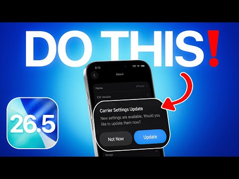 iOS 26.5 is OUT Do This IMMEDIATELY After You Update
