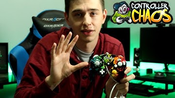 CONTROLLER CHAOS UNBOXING! Custom Painted Smash 4 Gamecube Controller!