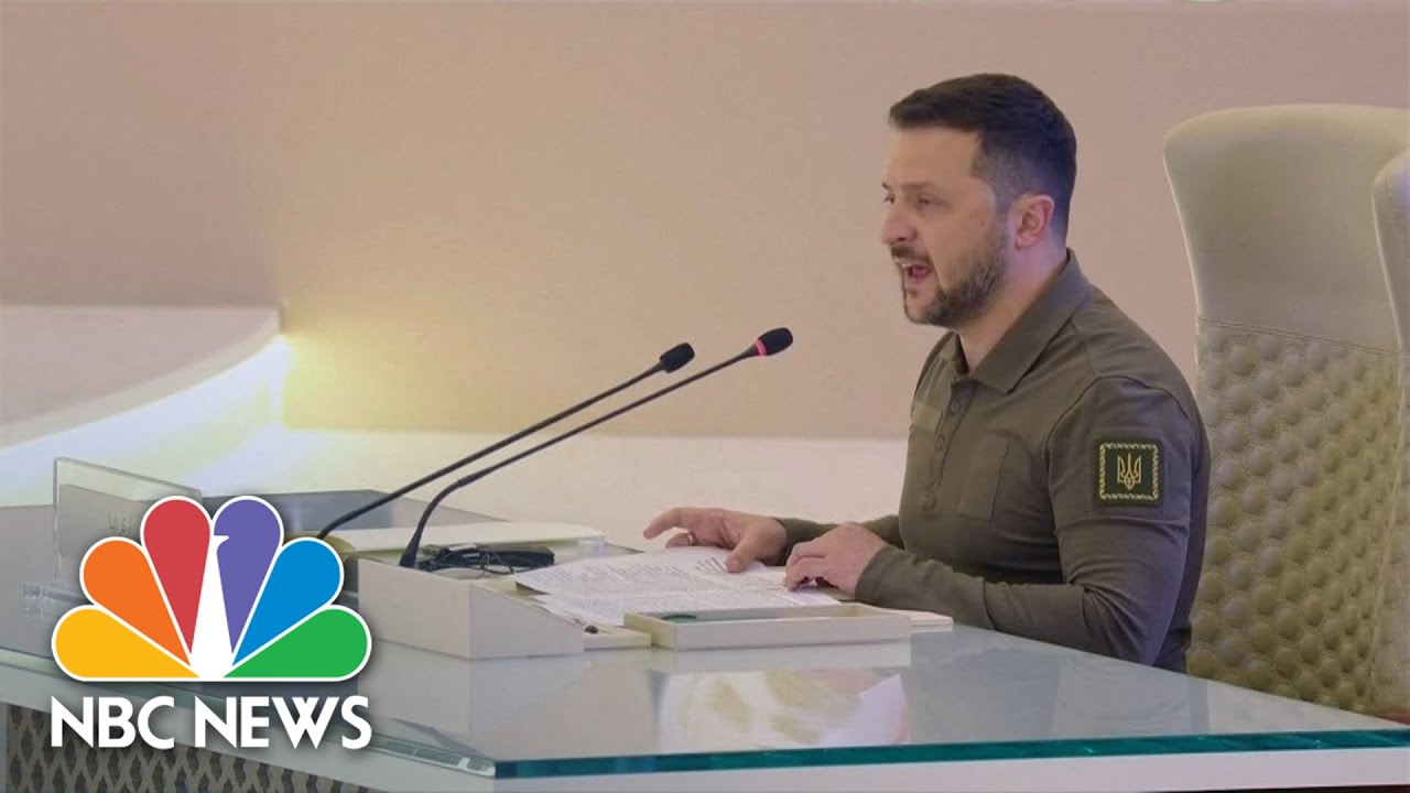 Ukraine’s Zelenskyy tells Arab League leaders that Russia is ‘weak’ Ukraine’s Zelenskyy tells Arab League leaders that Russia is ‘weak’