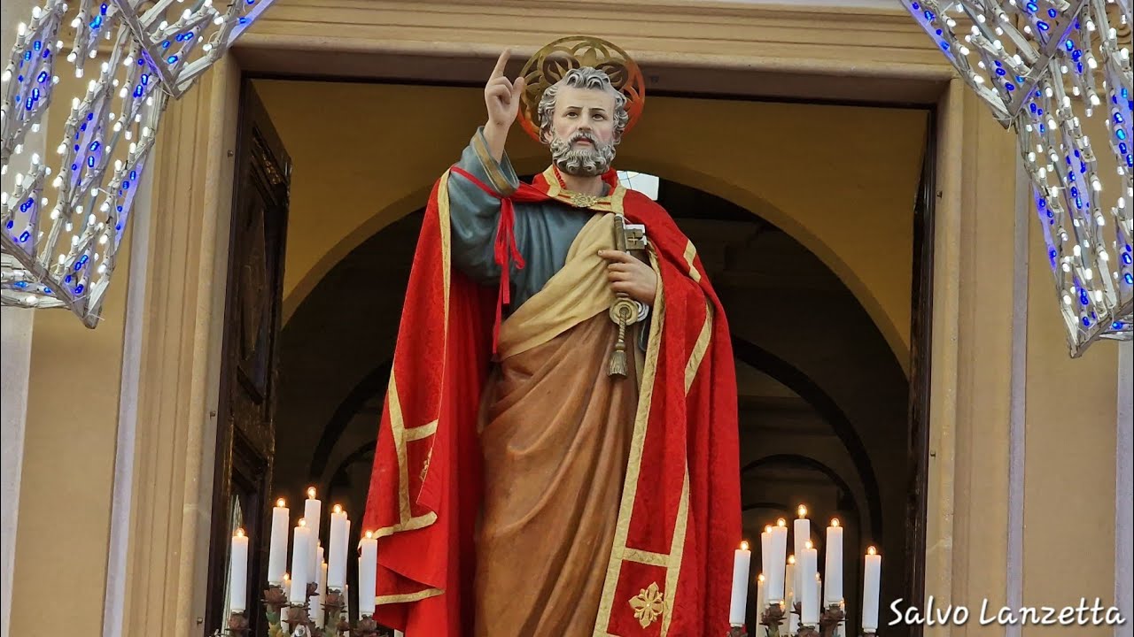 ISOLA DELLE FEMMINE (PA) - PROCESSIONE DI SAN PIETRO AL PORTO (4K) 29/06/2024