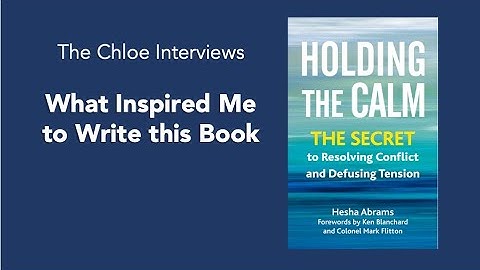 Holding The Calm - Chloe Interview 1
