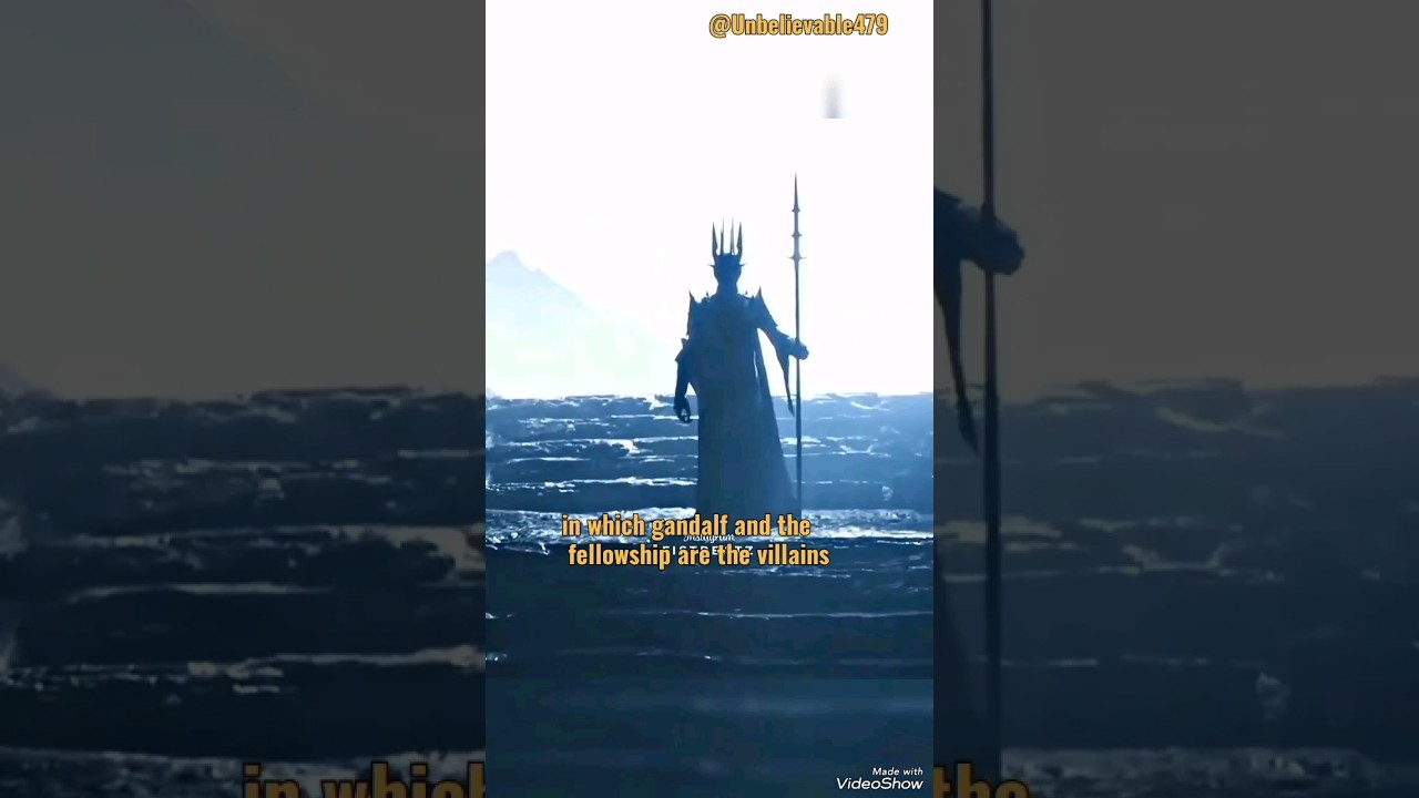 sequel of the Lord of the Rings but from Sauron’s perspective, the last Ring bearer 