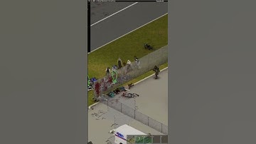 Handling A Horde In Project Zomboid #shorts