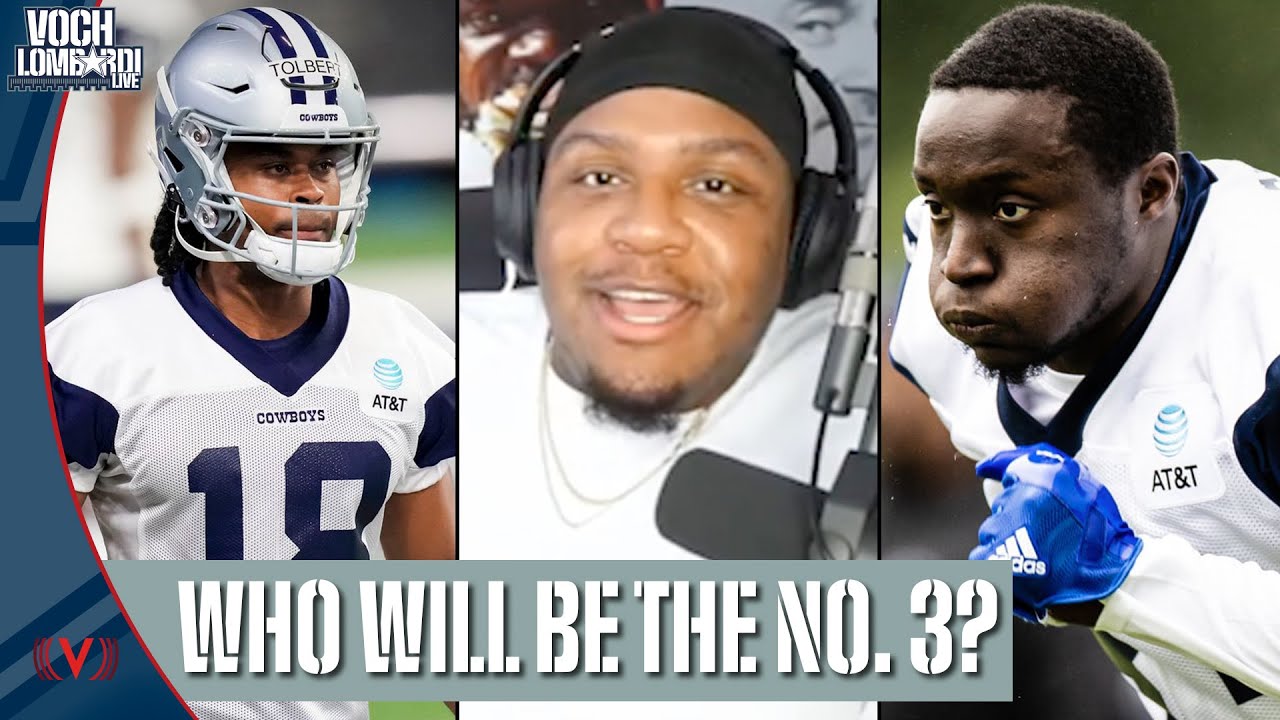 Will James Washington or Jalen Tolbert be Dallas Cowboys number three receiver? Voch Lombardi