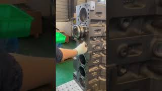 Professional Piston Assembly Steps | 6CTA8.3 Heavy Duty Engine #engineassembly #mechanic