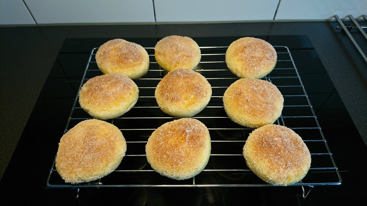 Sockerbullar fyllda med vaniljkräm