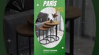 Pari̇s 3 Lü Zi̇gon Sehpa Kurulum Vi̇deosu