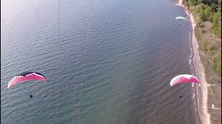 Holland to Grand Haven MI Paramotor flight, Fly Lake Michigan PPG