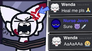 Sprunki Reacts to Sprunki, But Heal Infected Sprunki... Whom Will You Save First? Fun New Mod